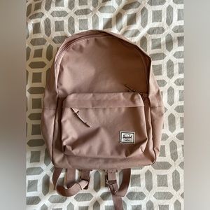 Pink Herschel backpack